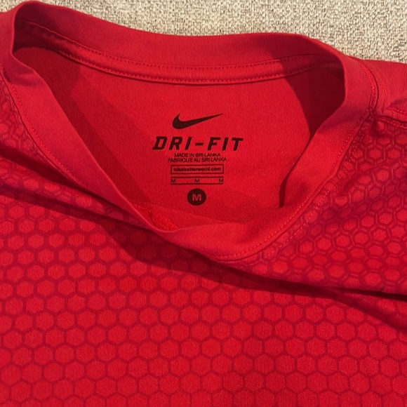 Nike Red Dri-Fit Shirt - Picture 5 of 7